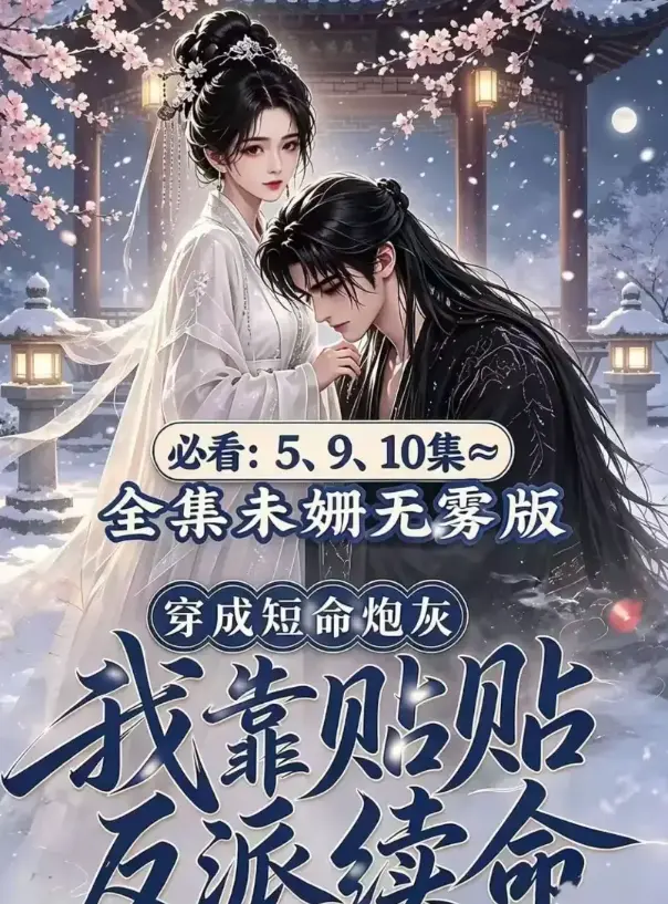 《穿成短命炮灰我靠贴贴反派续命》未删减完整版-古风穿书续命系统短剧-炮灰女配靠贴贴反派活命-4K蓝光高清修复免费资源下载