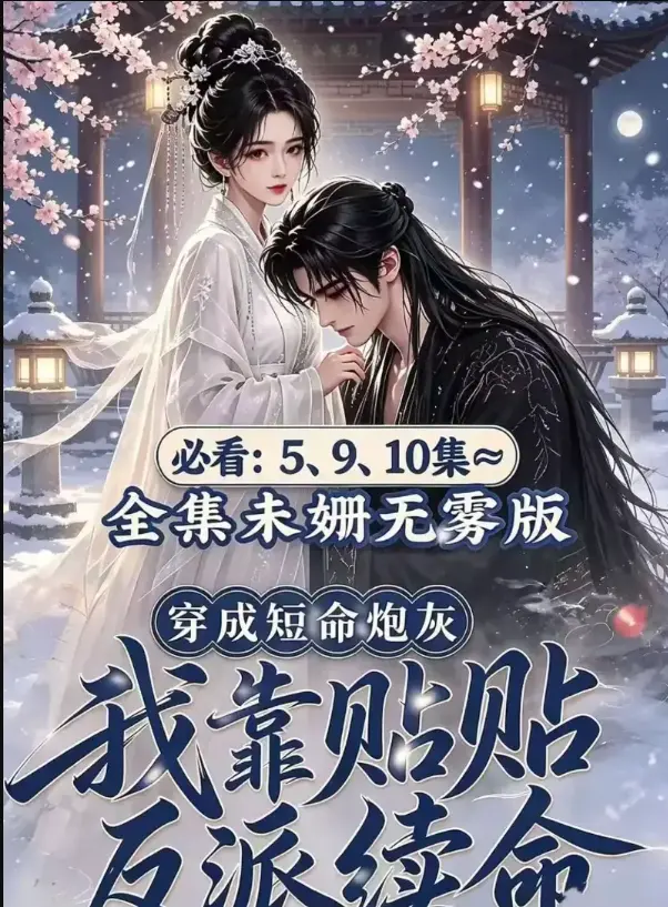 《穿成短命炮灰我靠贴贴反派续命》未删减完整版-古风穿书续命系统全集-4K蓝光高清免费在线观看-夸克网盘资源